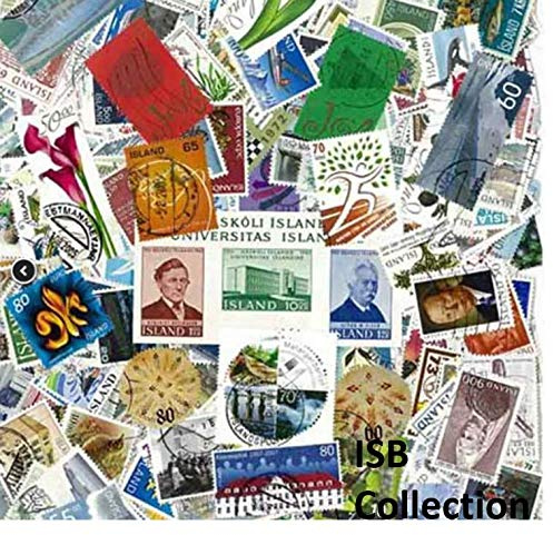 Islandia 100 Sellos de Colección diferentes