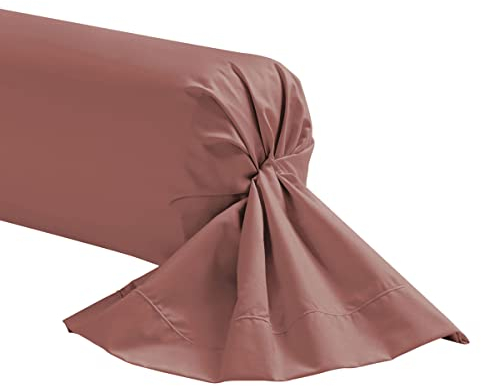 Essix Royal Line Nackenrollenbezug, Baumwolle, Perkal, 43 x 190 cm, einfarbig