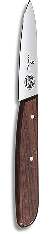 Victorinox Rosewood Paring Knife - Premium Kitchen & Home Essentials - Cooking Knife Cuts Fruits & Vegetables with Ease - Wood Handle, 3.25