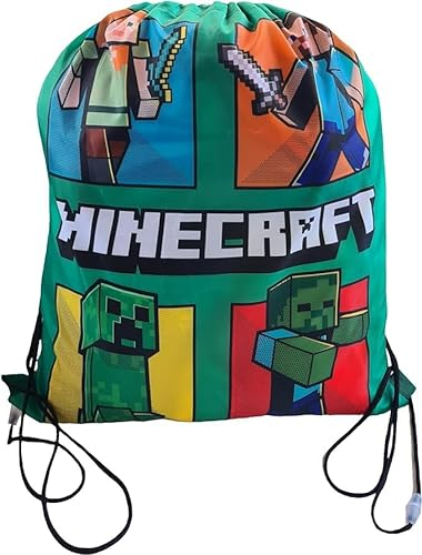 Sac de sport pour enfant, sac à dos pour crèche, salle de sport, piscine, voyage, porte-chaussures pour Minecraft