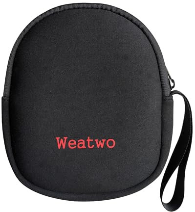 Headphone Bag for Travel Carrying, Lightweight Headset Storage Case Pouch for Foldable Over Ear Headphones/Neckband Earbuds Compatible with Sony, JBL, Beats, Bose, Skullcandy, Plantronics