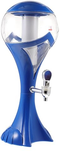 TOPBATHY Dispensador de Cerveza para Fiestas Torre Luminosa de Barril Forma de Carámbano Brillante Dispensador de Bebidas para Barra de Cerveza