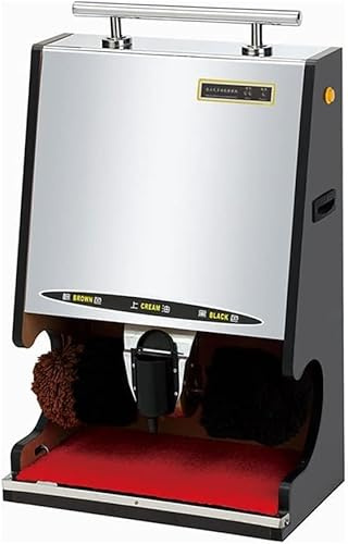 Pulidora de Zapatos Eléctrica, Limpiabotas, Máquina pulidora de zapatos por inducción automática, Máquina pulidora de zapatos eléctrica con cepillo combinado doble for autobús familiar, tren, estación