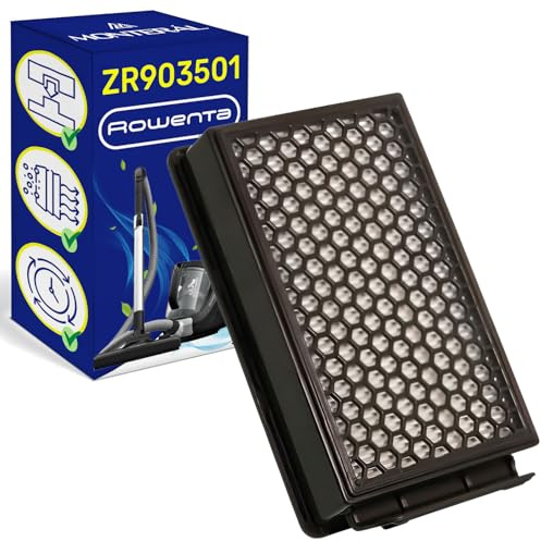 HEPA dammsugarfilter med originalkod ZR903501 för Rowenta Compact Power Powerline Extreme. MONTERAL