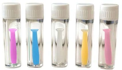 NHQZ Applicatori e Rimuovi Lenti a Contatto - Strumento Togli Lenti A Contatto - Ventose per LentiKit da Viaggio - Accessorio Indispensabile per una Routine Senza Problemi, 5 pezzo