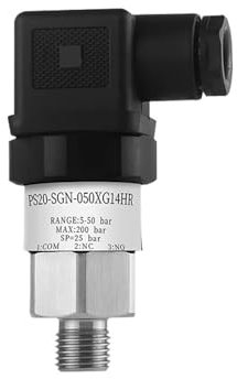 Standardmäßiger mechanischer Druckschalter 10–100 bar. Einstellbarer mechanischer Druckschalter. Pneumatische Wasserpumpe. Hydrauliköl 400 bar(10-100bar,M16-1.5)
