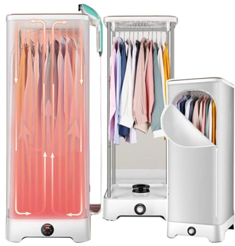 XAoSCd Plancha De Vapor Vertical Automática Inalámbrica, Secadora De Ropa, Portátil, para Uso Doméstico, Plegable Y Antiarrugas.
