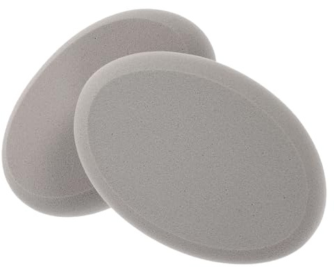 Veemoon 2pezzi Piumini per Cipria da Dito Piumini Cuscino per Trucco da Cipria per Trucco di Bellezza Riutilizzabili da Fissante per Make-up