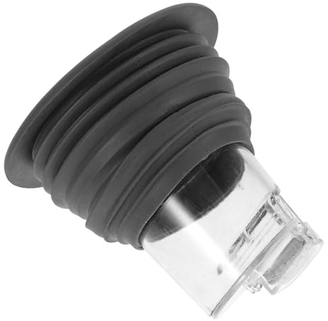 Silicone Drain Hose Plug for Washing Machine, Black 40/50mm | Inner Diameter 30mm Fit, Kitchen Sink and Bathroom Washbasin Drain Hoses, Simple Delicate Design