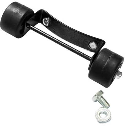 Qusedwey Kit de Ruedas Universal para Calentador de Patio, Ruedas para Calentador de Patio, Soporte + Ruedas Negras, Repuesto