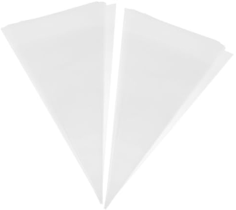 iplusmile Sacchetti Per Stucco 18 Pollici, Utensili Per Piastrelle e Cemento, Sacco Di Stucco Resistente Per Riparazione Fughe Muratura, 100 Pezzi, Applicatore Sigillante Compatto Per Lavori Edili