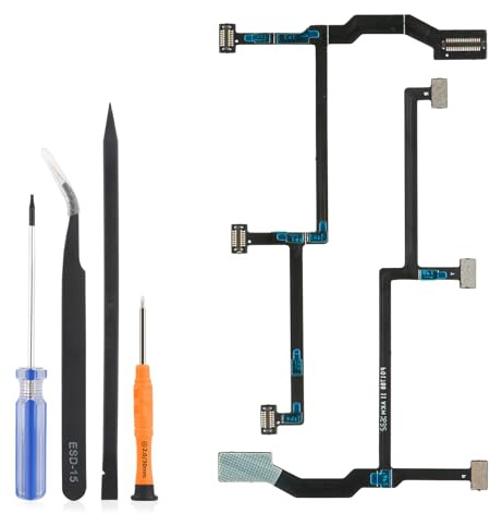 RongZy Pour DJI Mavic Pro Cardan Plat PCB Ruban Câble de Remplacement pour Mavic Pro Platinum Camera Gimbal Flex Cable Drone Accessoires Partie avec Outils de Réparation