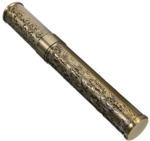 VICASKY Tubo Portasigari Portatile in Metallo Design Elegante, Capacità per Sigaro Singolo, Protegge Dall'umidità e Facilita la Portabilità, per Viaggi D'affari e Feste