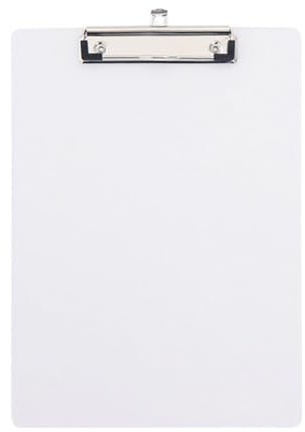Operitacx Presse-papiers A4 en Pvc Transparent Rigide, Porte-documents Plastique pour Bureau et École, Planchette D’écriture Multifonction Légère et Portable, Tableau D’écriture Plastique
