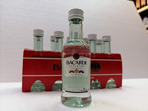 Miniatur Ron Bacardi 10X5cl 40% Alkohol