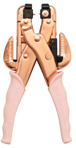 Crop-A-Dile Hole Punch & Eyelet Setter-Rose Gold -60000207