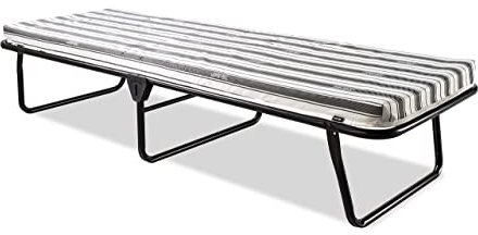 JAY-BE CE70 Compact Folding Bed with Comfort Mattress, Single