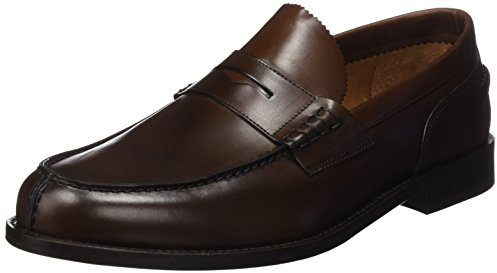 Lottusse herr L6902 mokassin, Brun jocker P teak - 45 EU