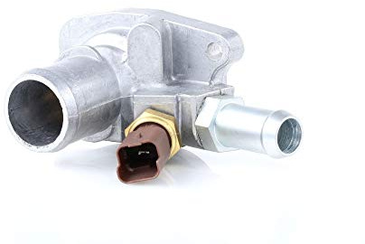 RIDEX Thermostat d'eau avec boîtier avec joint d'étanchéite avec capteur de température Compatible avec FIAT 500 3 portes 312 Panda II 5 portes 169 500 C Cabriolet 312 Panda III 3/5 portes 312, 319