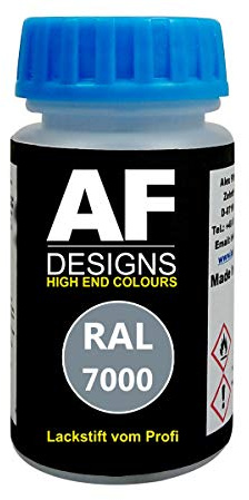 Alex Flittner Designs Lackstift RAL 7000 FEHGRAU glänzend 50 ml Acryl