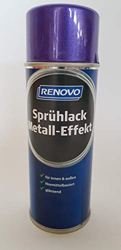 Renovo Metall-Effekt Violett Sprühlack 400 ml