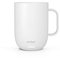 Ember Temperature Control Smart Mug 2-414 ml App-Controlled and Rechargeable Heated Coffee Mug with Intelligent LED Display, 80 Min Battery Life and Improved Design, White