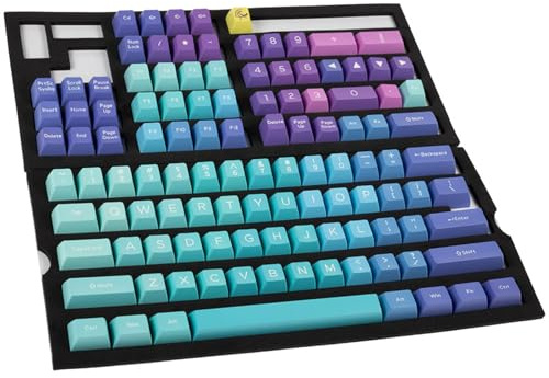 Ducky Azure PBT Double-Shot Tastenkappen-Set DE-Layout