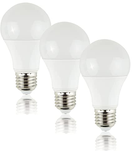 MiniSun | High Power 6W LED ES E27 SMD GLS Energy Saving Long Life Bulbs | LED Bulbs, Home Décor & Improvement Essential | Pack of 3 | 3000K Warm White
