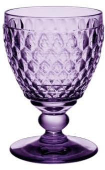 Villeroy & Boch – Boston Lavender vitvinsglas, lila färgad kristall, volym 125 ml