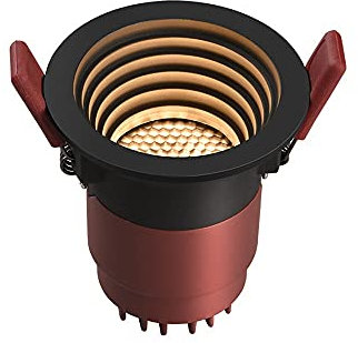 Lampes d'extérieur 12 W LED encastrées 3,26 pouces rondes ultra-minces anti-éblouissement LED plafonniers, 3000K/4000K CRI 90+ projecteurs muraux de fond, maison plafonnier chambre Corr ( Color : 4000