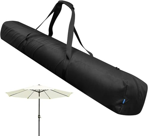 Sac de rangement pliable pour parasol de plage de 145 cm, sac de transport étanche, sac de parapluie avec poignée