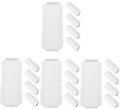 Healeved 20rollen Baumwollfaden Augenbrauen Und Gesichts-threading Effektives Haarentfernungstool Für Sanfte Und Präzise Gesichtshaarentfernung Für Zuhause