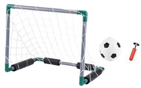 Juego de waterpolo con portería de fútbol para piscina de verano, patio, playa, deportes, individual