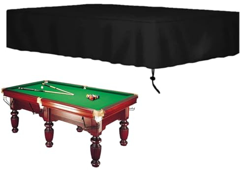 Copertina Da Tavolo Da Biliardo - Panno Oxford 210D Impermeabile, Protezione UV Dustproof, Copertina Per Impieghi Pesanti A Sfregamento | Billiard Table Protector Acqua Resistente All'acqua Felta Felt