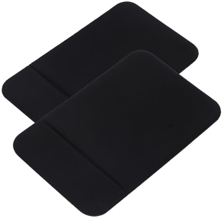 LIFKICH Porta Carte Adesivo per Smartphone 2 Pezzi, Porta Badge Posteriore Elastico in Tessuto Elasticizzato, Tasca Portafoglio Slim per Carte di Credito e Documenti, Resistente