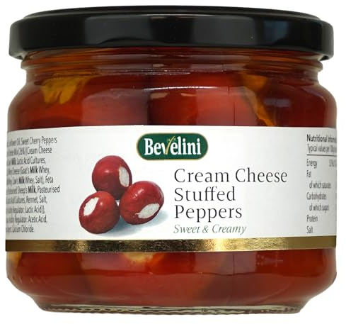 BEVELINI Mediterranean Cream Cheese Stuffed Peppers 280G