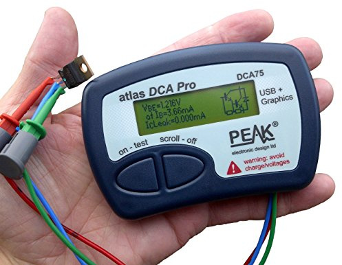 Peak Electronic Design DCA75 Atlas DCA Pro-Advanced Analyseur de semi-conducteurs