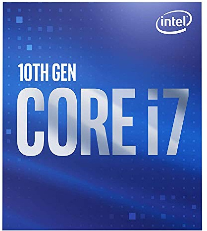 Processeur Intel Core i7-10700 8 cœurs jusqu'à 4,8 GHz LGA 1200 (chipset Intel série 400) 65 W, BX8070110700 (Reconditionné)