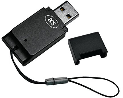 ACR39T-A1 USB lector de tarjetas inteligentes con varias tarjetas de memoria ISO 7816 tarjetas inteligentes admiten tarjetas de microprocesador con protocolos T = 0 y T = 1