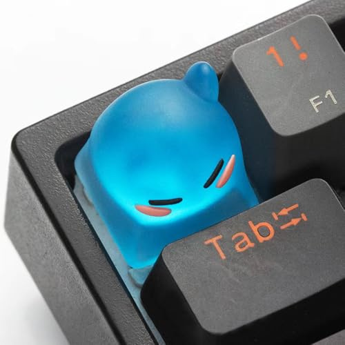 Xinnice Slime/Rimuru Anime Keycap ESC Custom Tastenkappen Keycaps für Mechanische Harz Gaming Tastenkappen Geschenk für Freund Spiele-Liebhaber