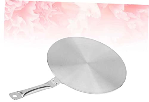 LABRIMP 1 Pièce Plaque de Diffuseur de Chaleur Acier Inoxydable Convertisseur Thermique pour Cuisinière à Induction Compatible à Électriques Plaque Adaptée pour Ustensiles