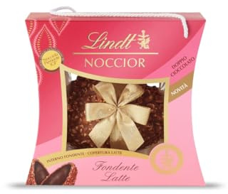 Lindt Uovo Noccior Doppio Cioccolato Fondente e Latte 510 Gr