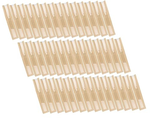 TOYZFRIENDY 50 piezas Bolsas Papel Kraft para Pan Unidades con Ventana Transparente y Resistencia al Aceite para Embalaje y Almacenamiento de Pan y Snacks