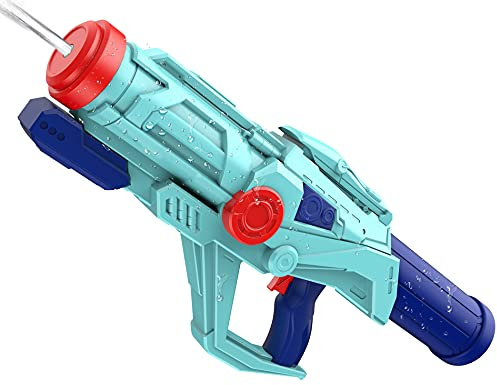 Wasserpistole mit Großer Reichweite Kinder & Erwachsene, Super Spritzpistolen mit 750ML Tank, 22 XXL Größe, 10M Schussreichweite, Sommer-Spielzeug für Garten und Outdoor-Wasserschlachten