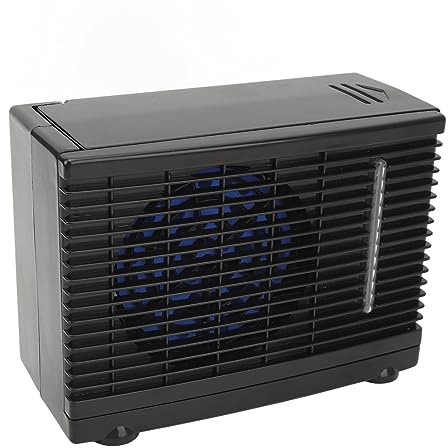 ERYUE Adjustable 2 Speed Car Air Cooler Portable Mini Air Conditioner for Improving Ventilation in Cars Trucks RVs, Easy Installation for Backseat Passengers