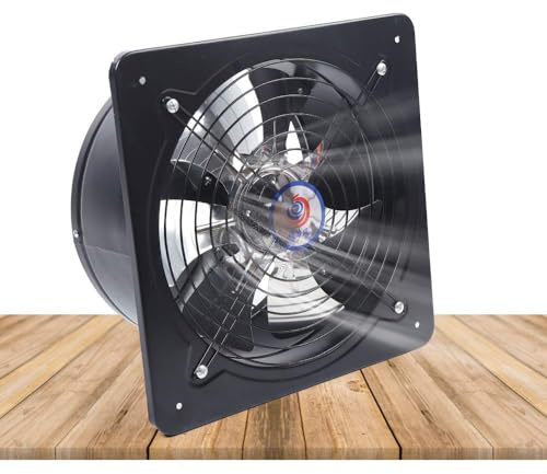 Ventilateur anti-explosion, extracteur d'air axial industriel – Souffleur d'air utilitaire à haute vitesse pour la gestion du flux d'échappement dans les cabines de pulvérisation et les fumées de