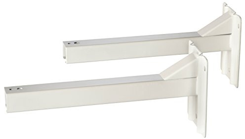 celexon Wand-Abstands-Halter Professional weiß | 20cm Wandabstand | Montage-Set mit 2 Haltern passend für die Beamer-Leinwand Professional& Economy Modellen Breite 240 (nur 1:1), 280 & 300cm