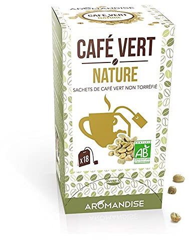 Cafe vert nature BIO - 54 Grammes - 18 sachets