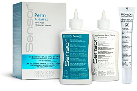 Revlon Haarwelle Permlösung 125 ml für alle Haartypen (außer geschädigt), pH 6.9, unparfümiert, stärkt und belebt, 1 Stück