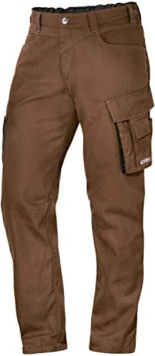 Uvex Perfexxion Basic 3853 Herren-Arbeitshose - Braune Männer-Cargohose 44